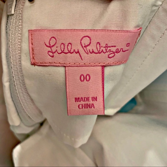 Lilly Pulitzer | Richelle Tie Back Dress SZ 00 - Picture 7 of 7